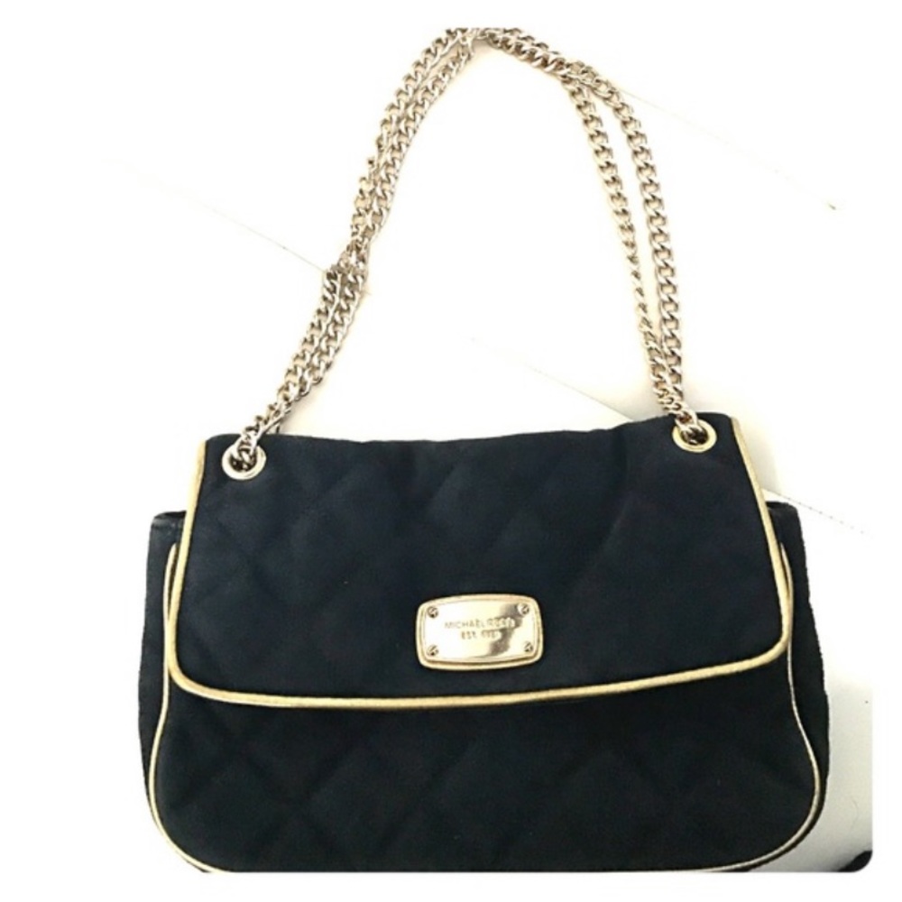Michael Kors Suede Shoulder Bag